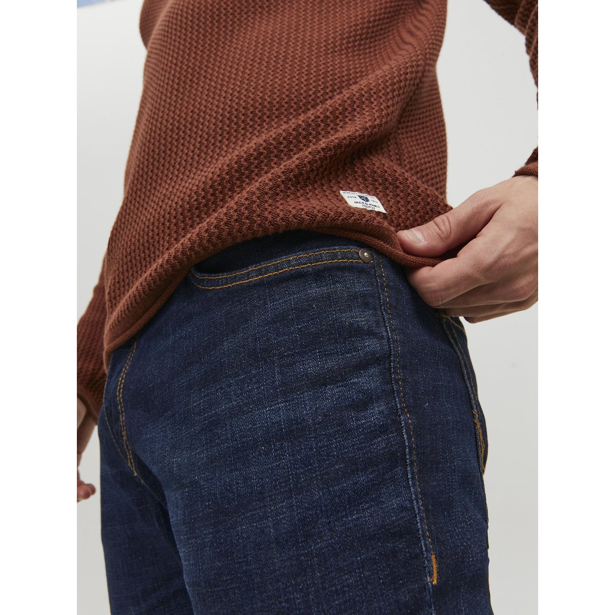 Jean Droit Iclark Original Jos 871 stone, JACK & JONES