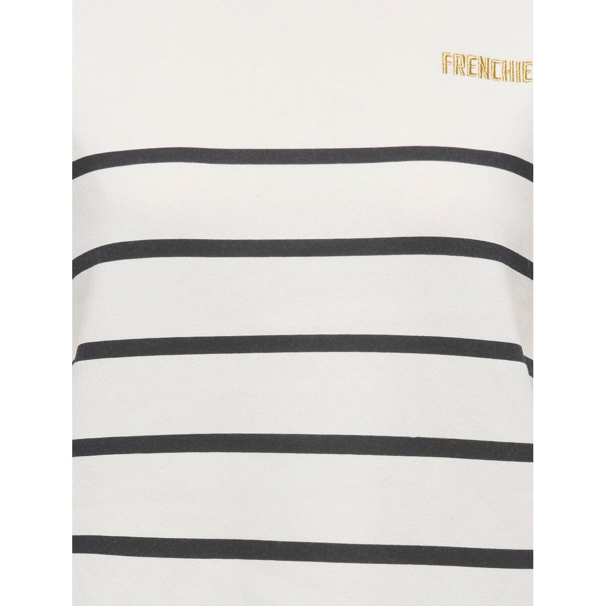 Maglia marinara con bottoni sulle spalle rigato marine, ONLY