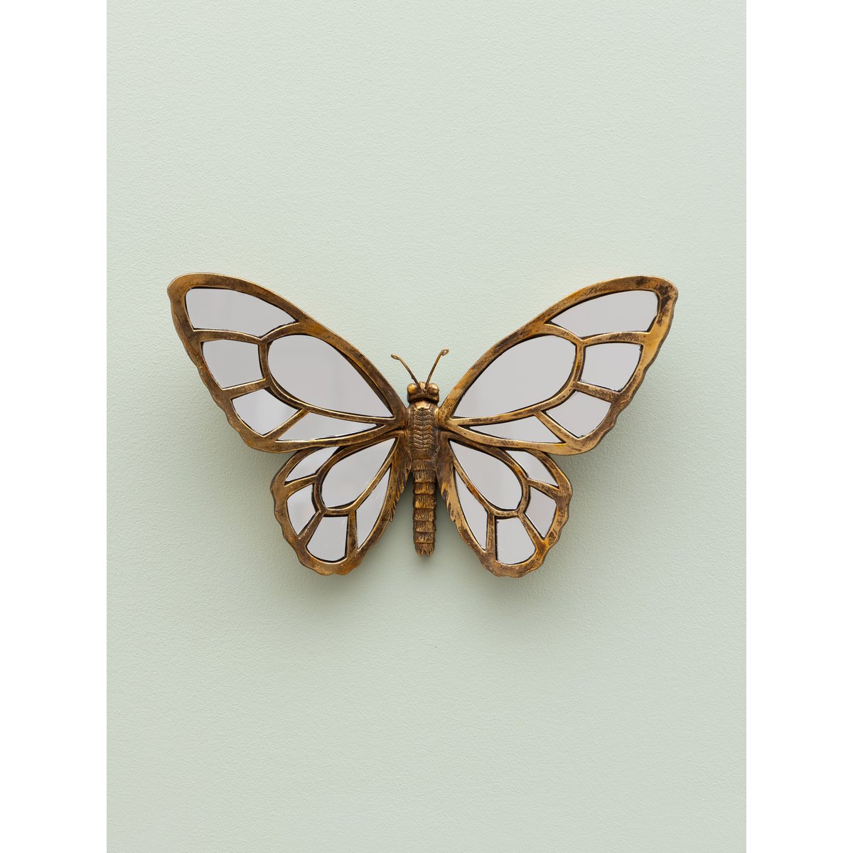 Miroir en résine PAPILLON or, CHEHOMA