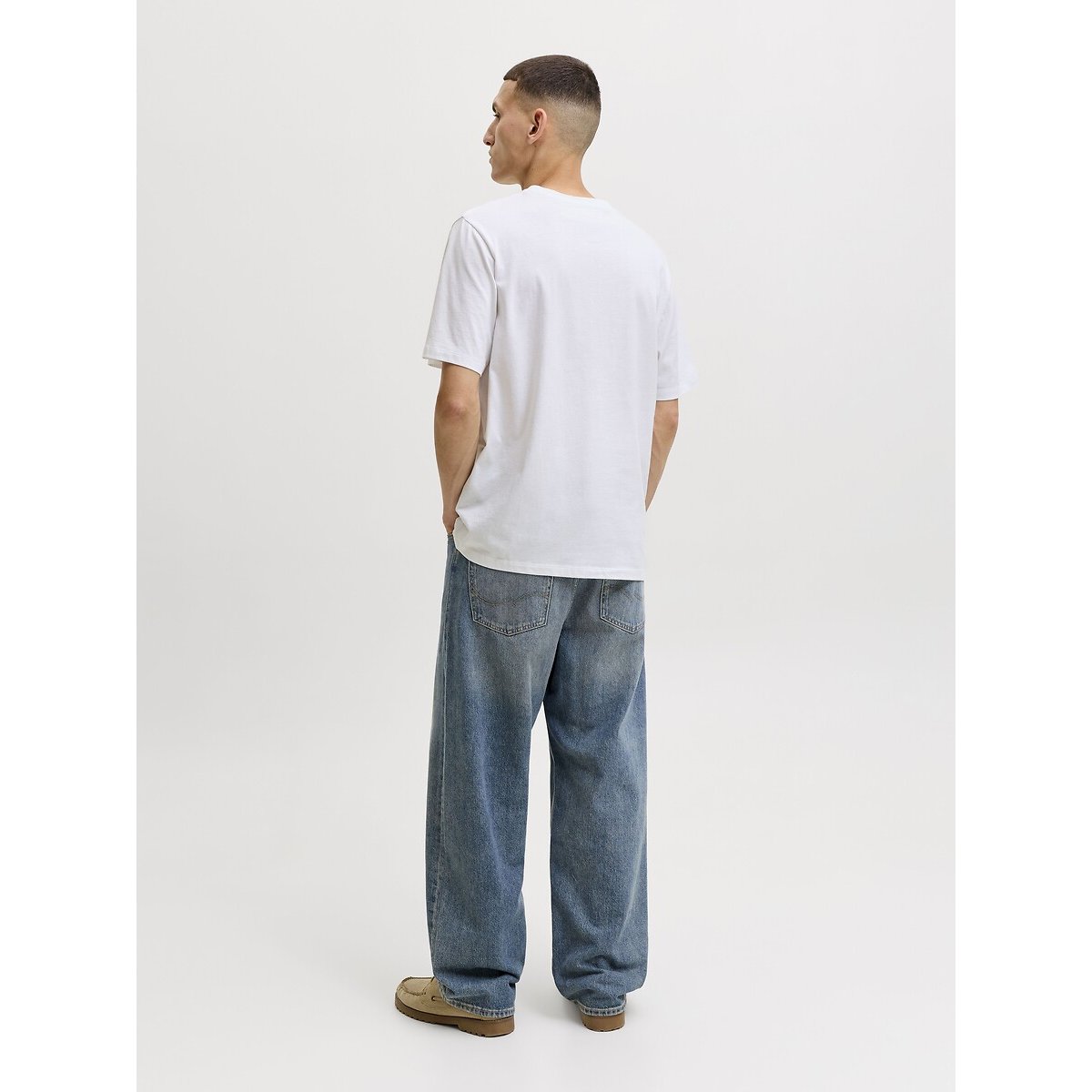 T-shirt de mangas curtas branco, JACK & JONES