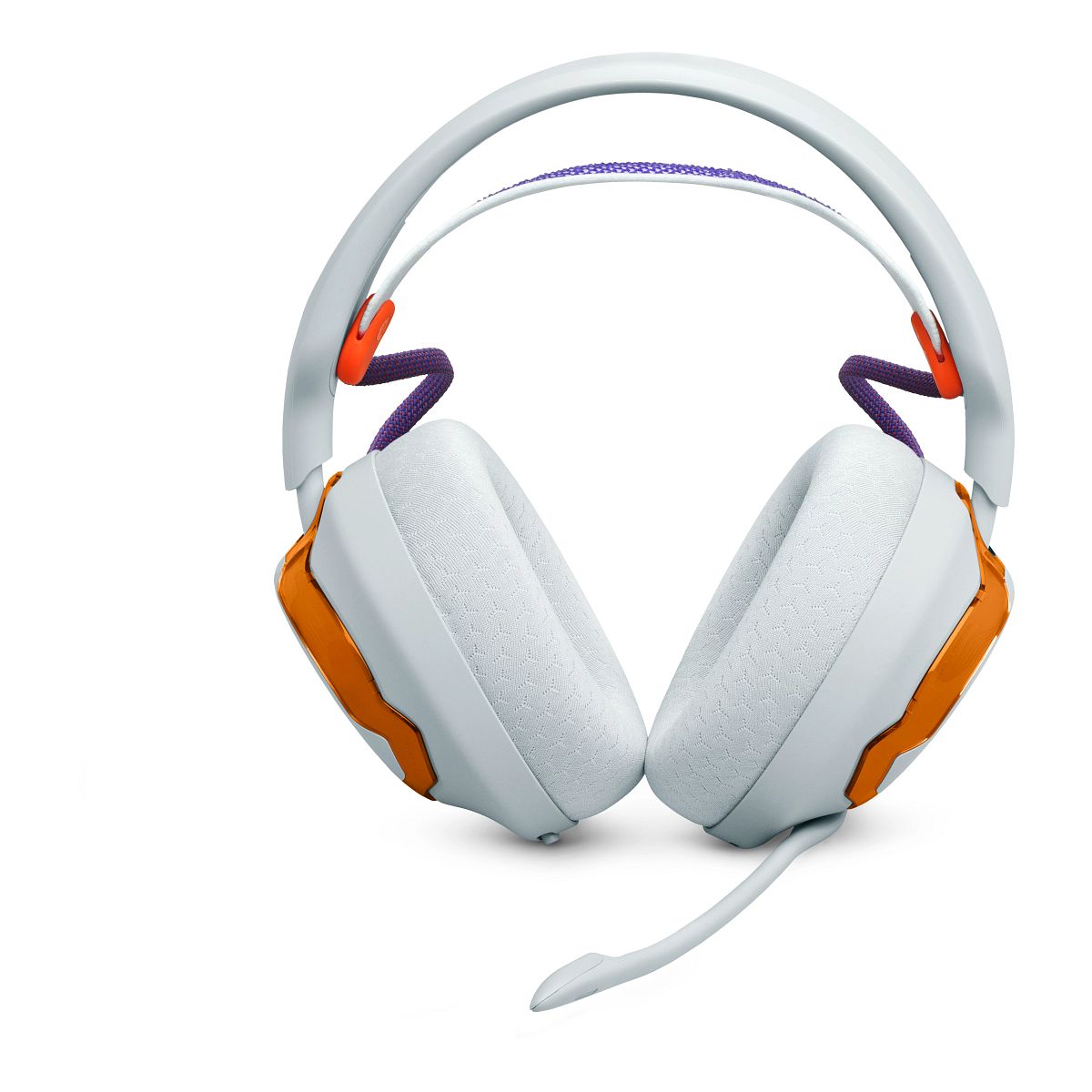Casque gamer Quantum 650 Blanc Orange couleur unique, JBL