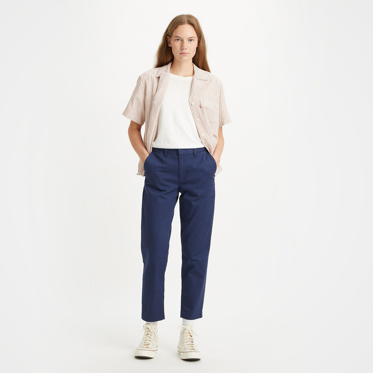 Pantalon droit chino bleu marine, LEVI'S