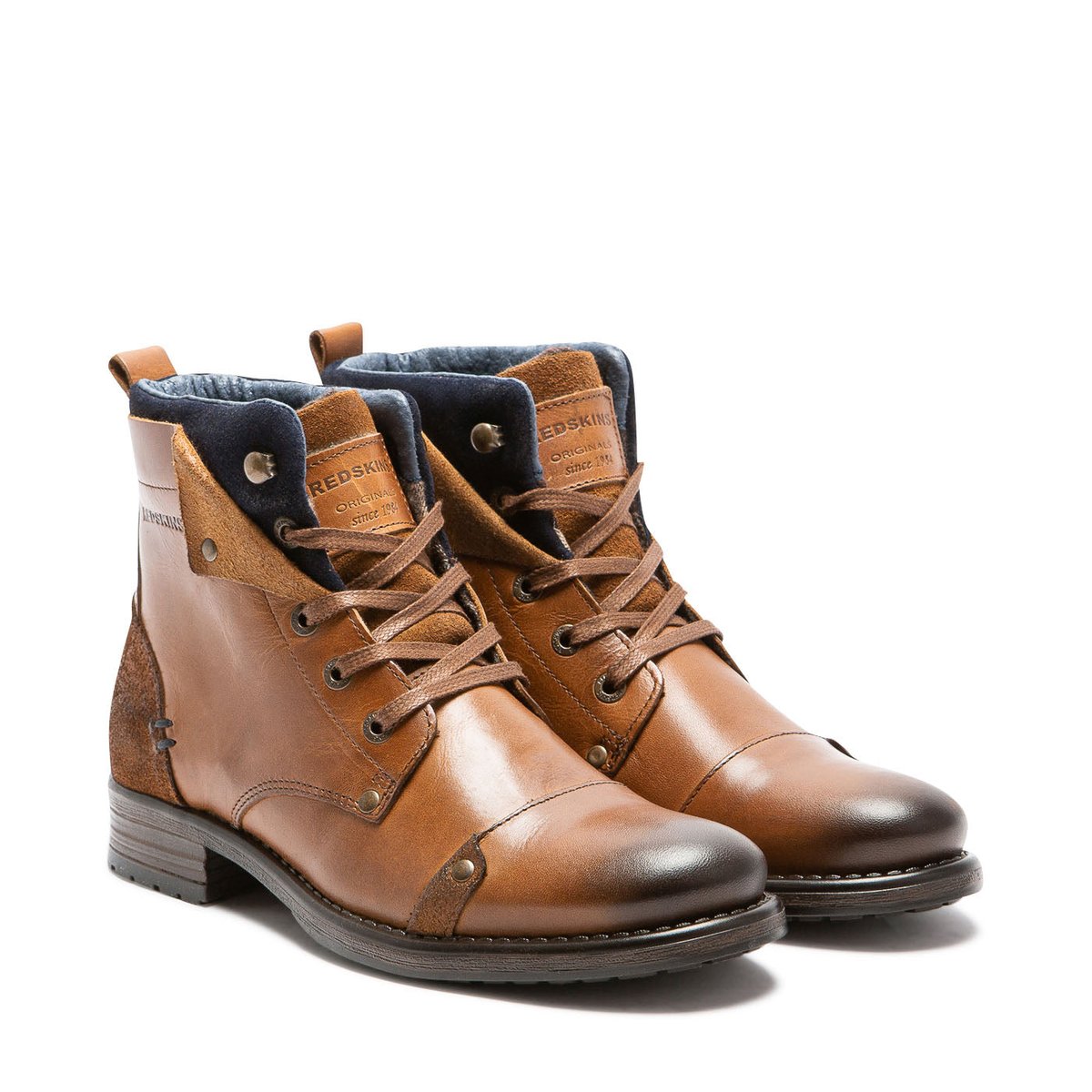 YEDES CADET COGNAC+MARINE cognac+marine, REDSKINS