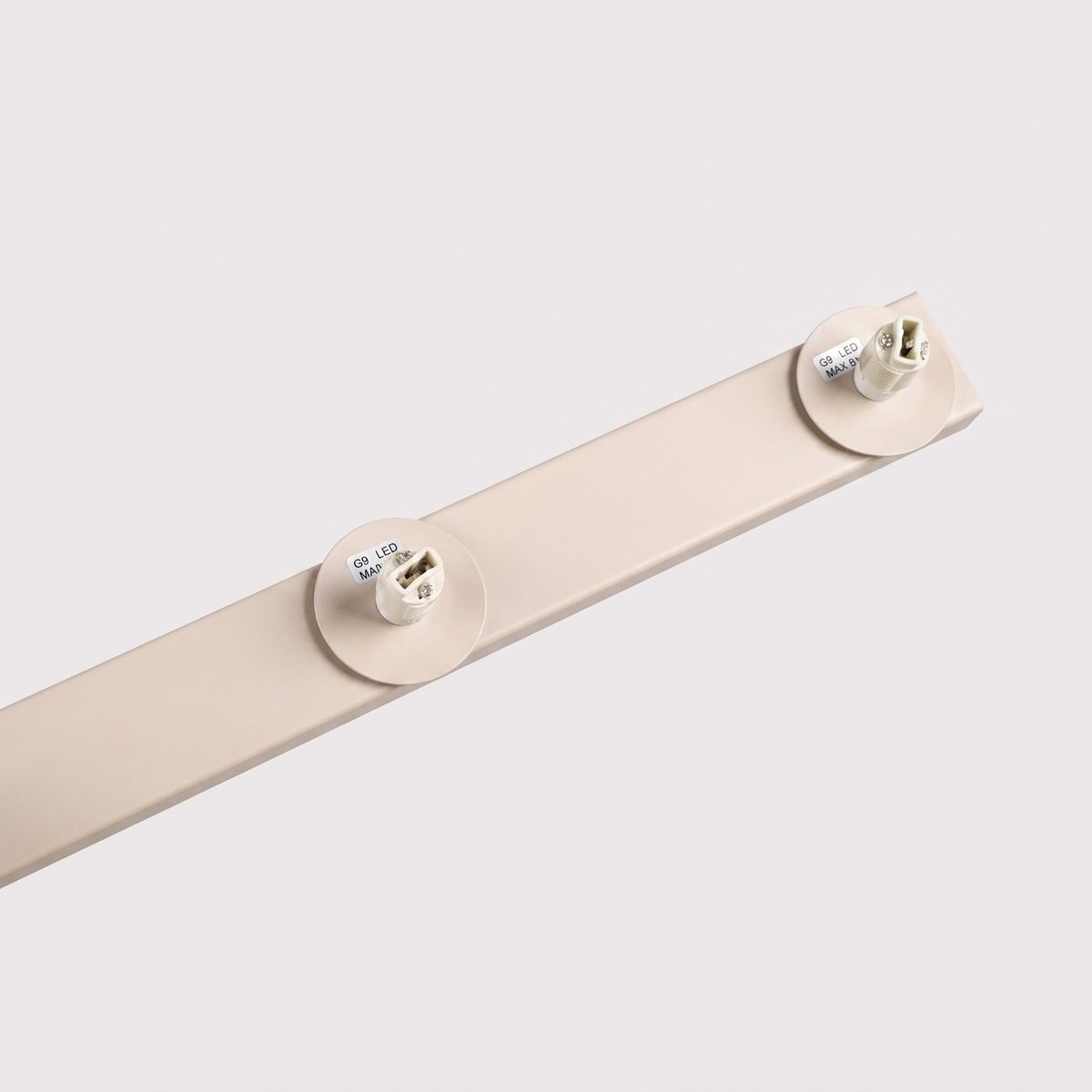 Plafonnier Acier Beige G9 3 Yoli beige, EDEN