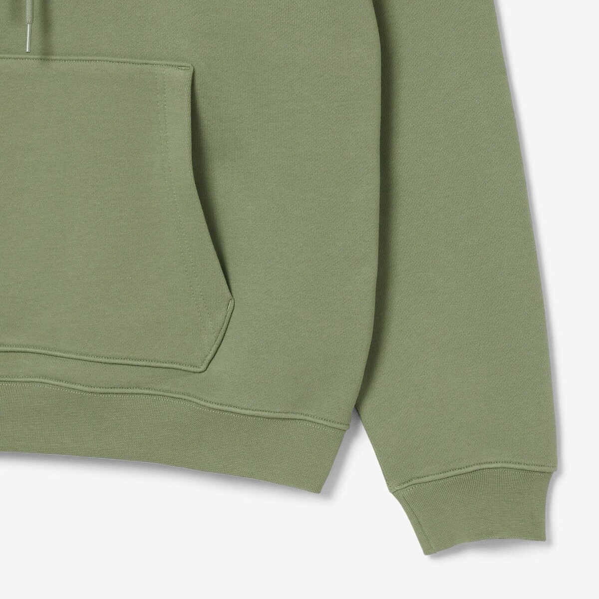 Felpa con cappuccio e logo ton sur ton timo, LACOSTE