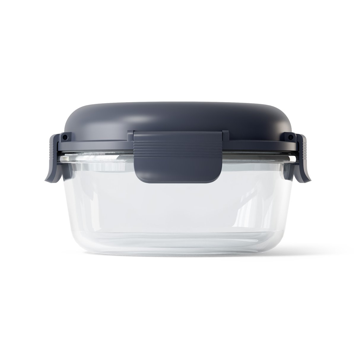 Bol à salade en verre 950ml, Sunny bleu natural, MONBENTO