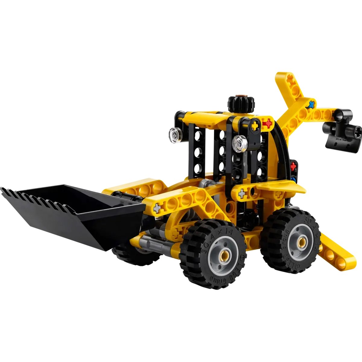 Le tractopelle multicolore, LEGO