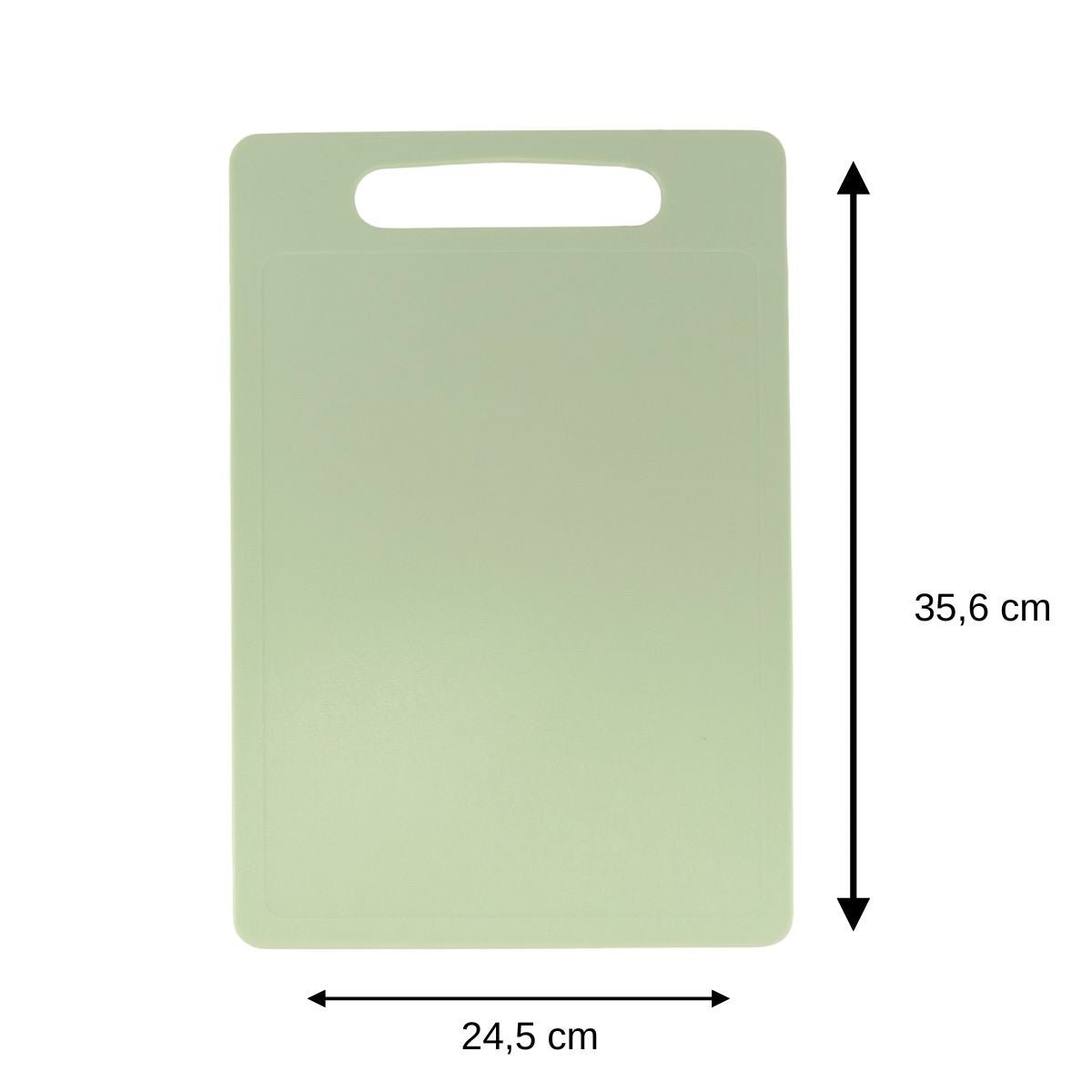 Planche à découper en plastique vert OCEAN vert, FACKELMANN
