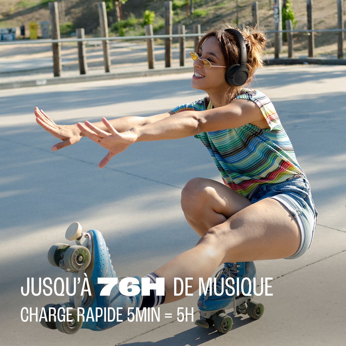 Casque Tune 530BT Bleu couleur unique, JBL