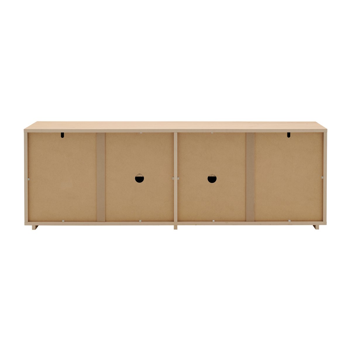 Buffet bois 4 portes - ALBIN bois clair, CAMIF