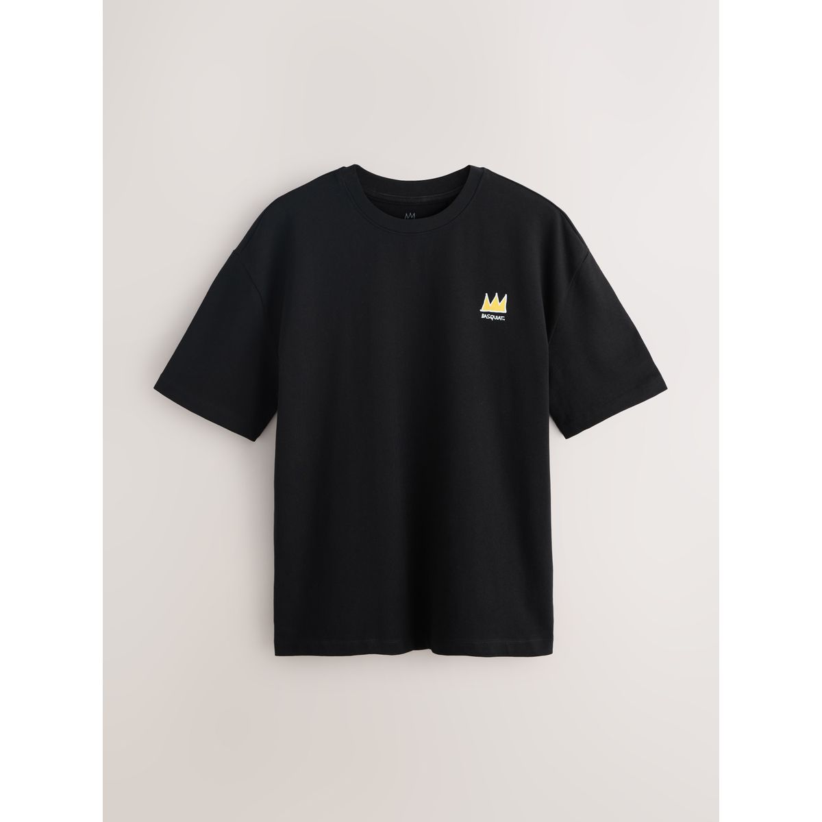 T-shirt artiste basquiat noir, NEXT
