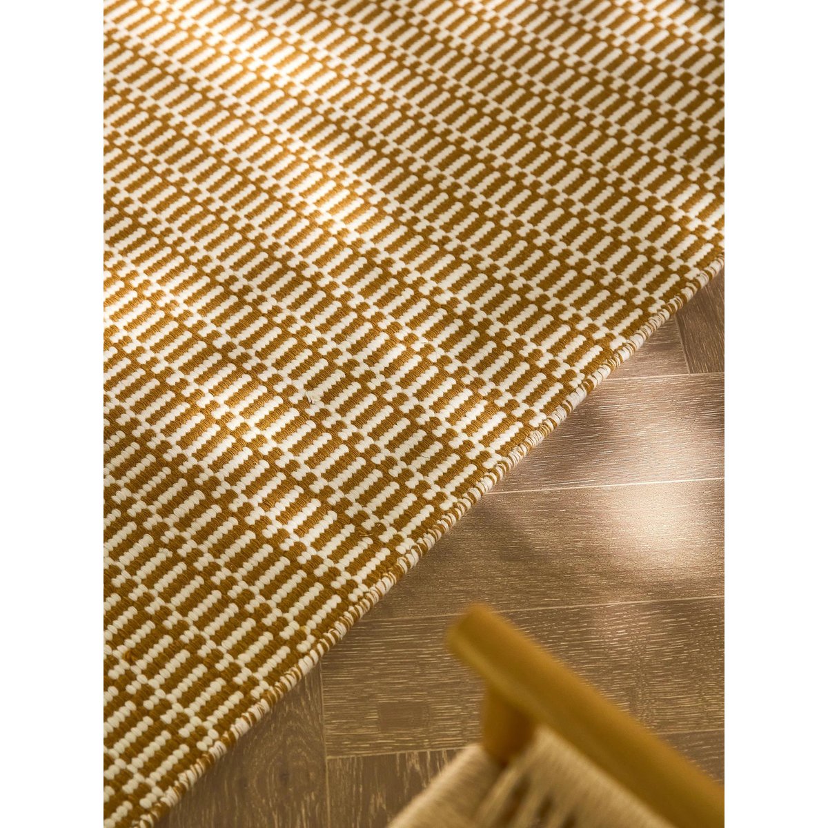 Tapis de couloir en laine LAURA marron, BENUTA