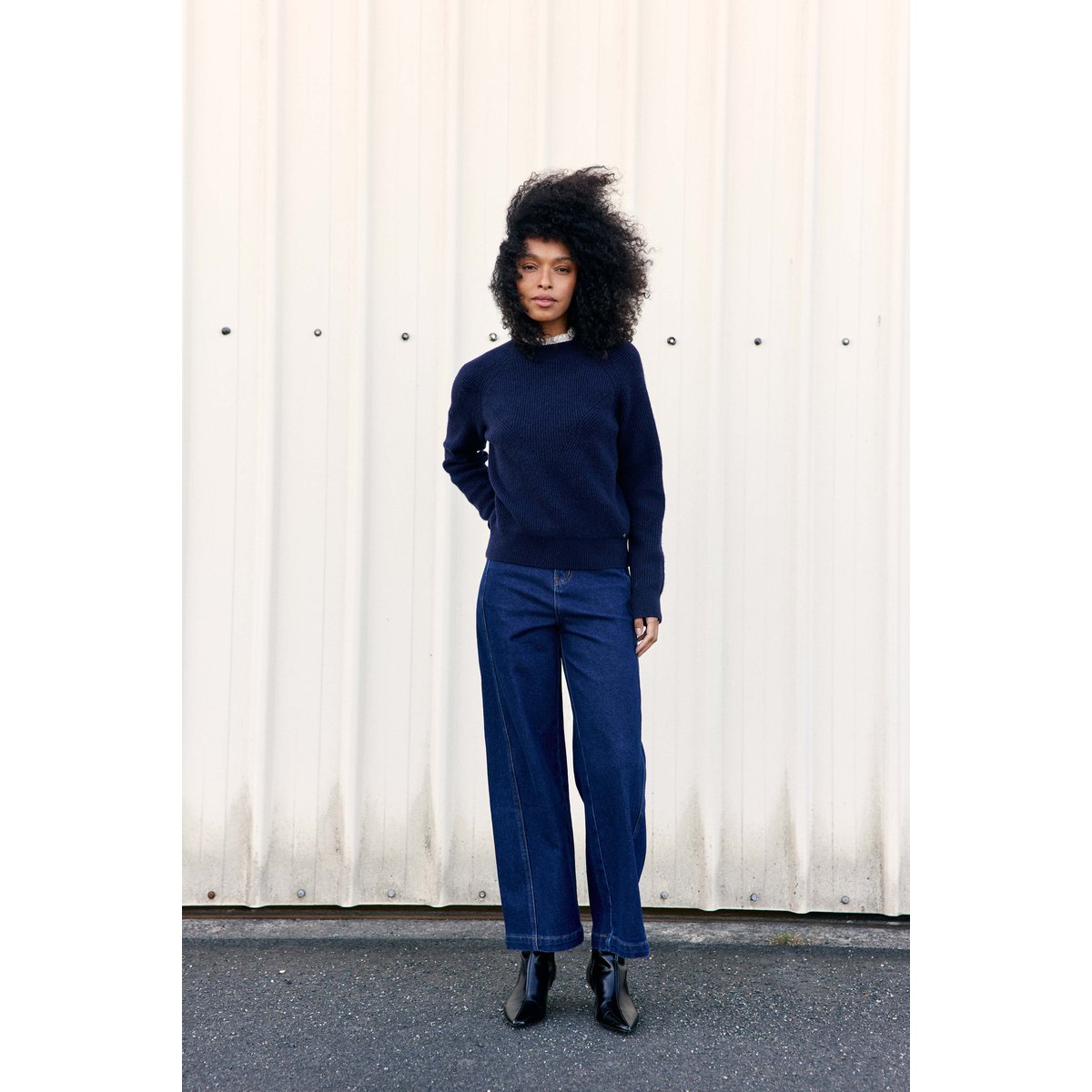 PULL uni MALVA 25-marine, LA PETITE ETOILE
