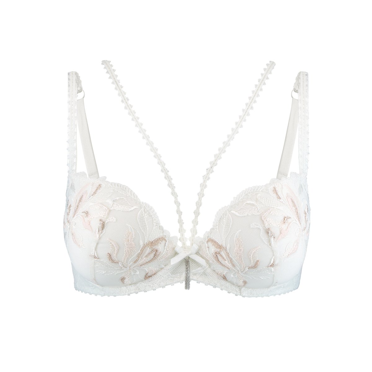 Soutien-gorge push-up coque Encre de Chine blanc, AUBADE