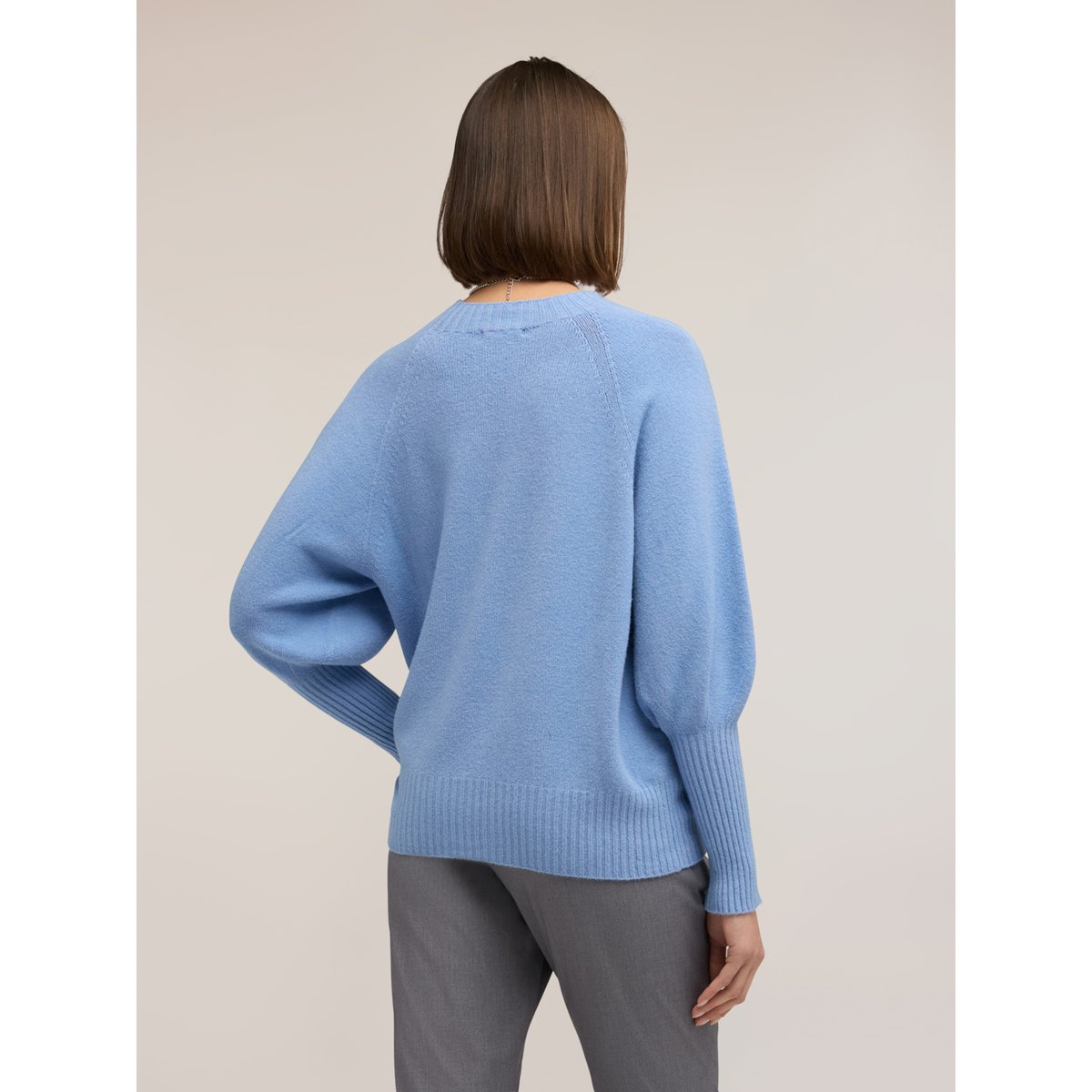 Maille à manches volumineuses light - blue, MOTIVI
