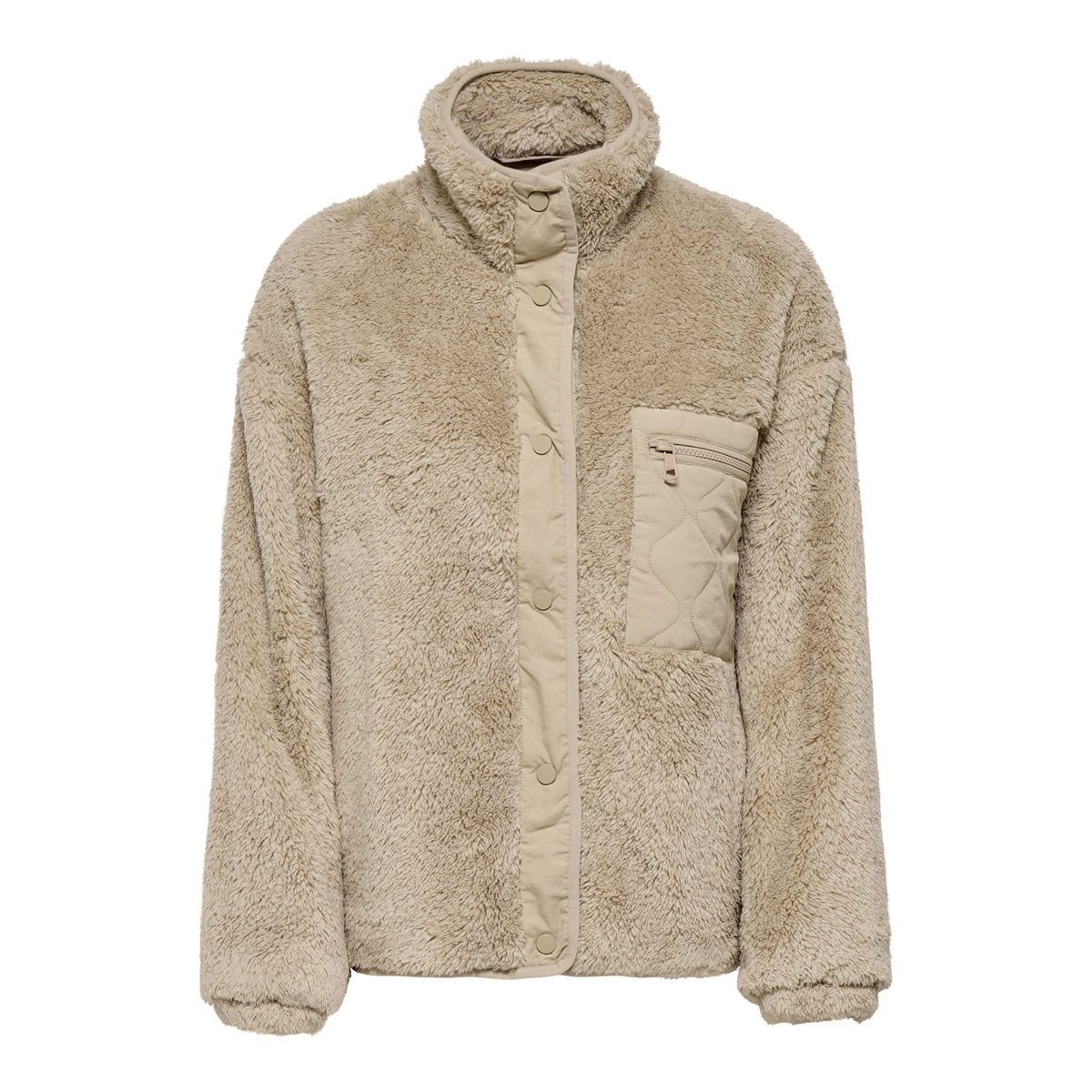 Manteau En Peluche humus, ONLY