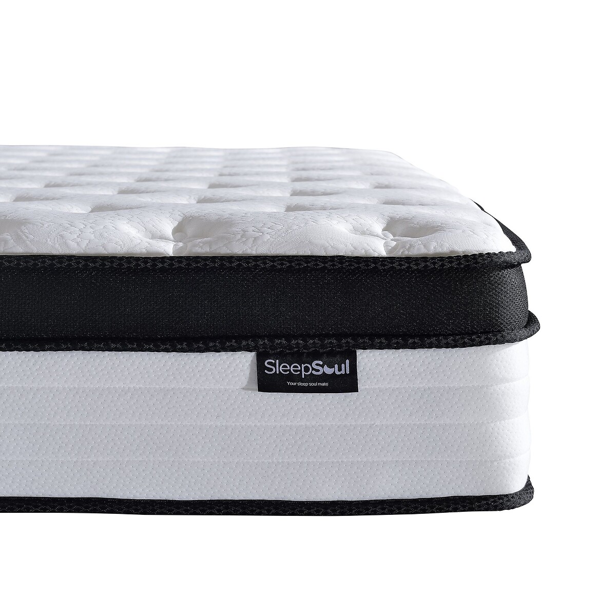 SleepSoul Cloud Pocket Hybrid Mattress white, SLEEPSOUL