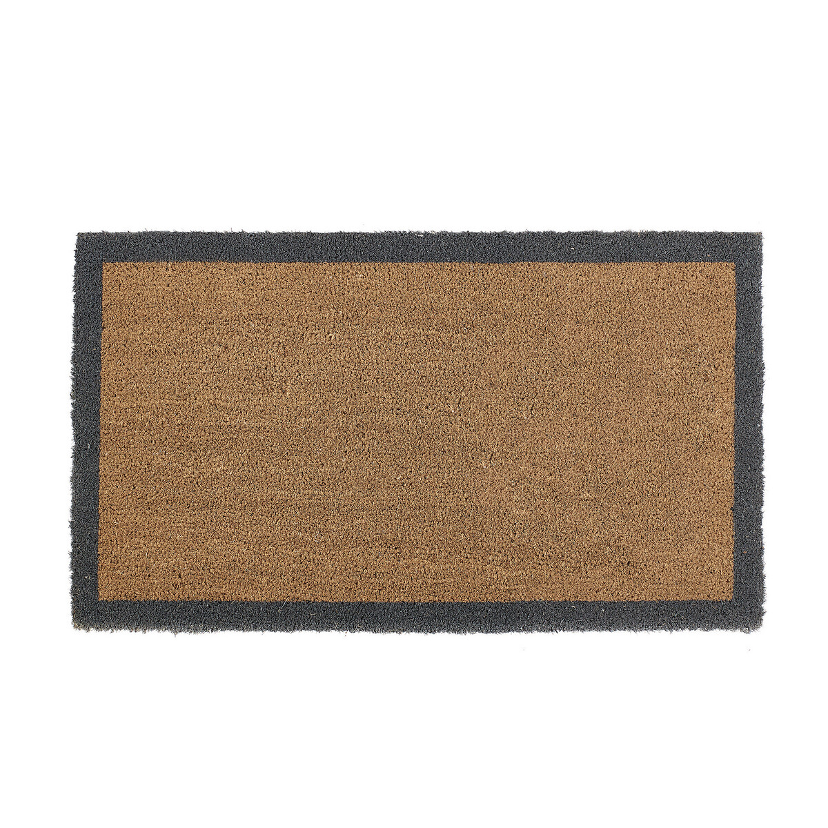 Border Print Coir Doormat light brown, MY MAT COIR