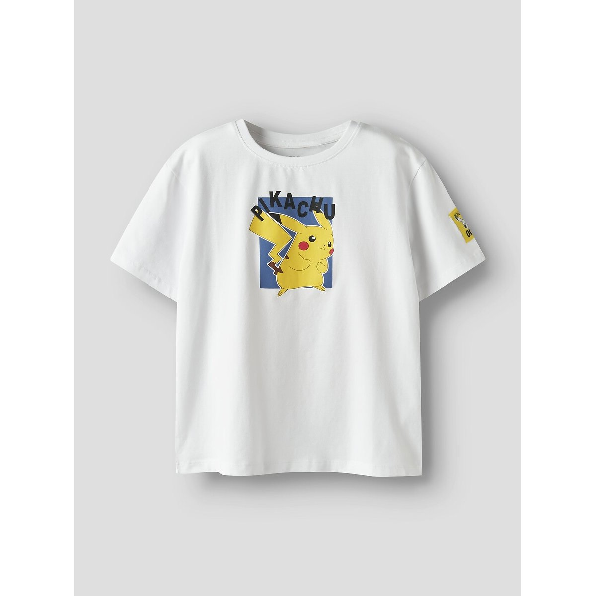 T-shirt manches courtes, Pokemon blanc, NAME IT