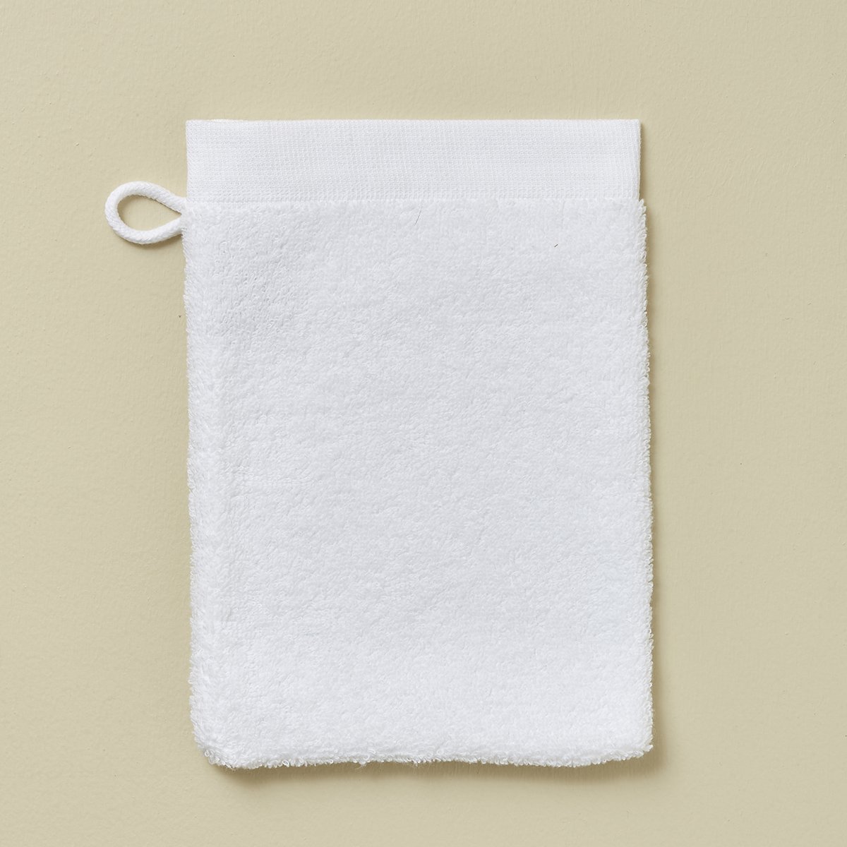 Gant de toilette ENVOL blanc, SYLVIE THIRIEZ