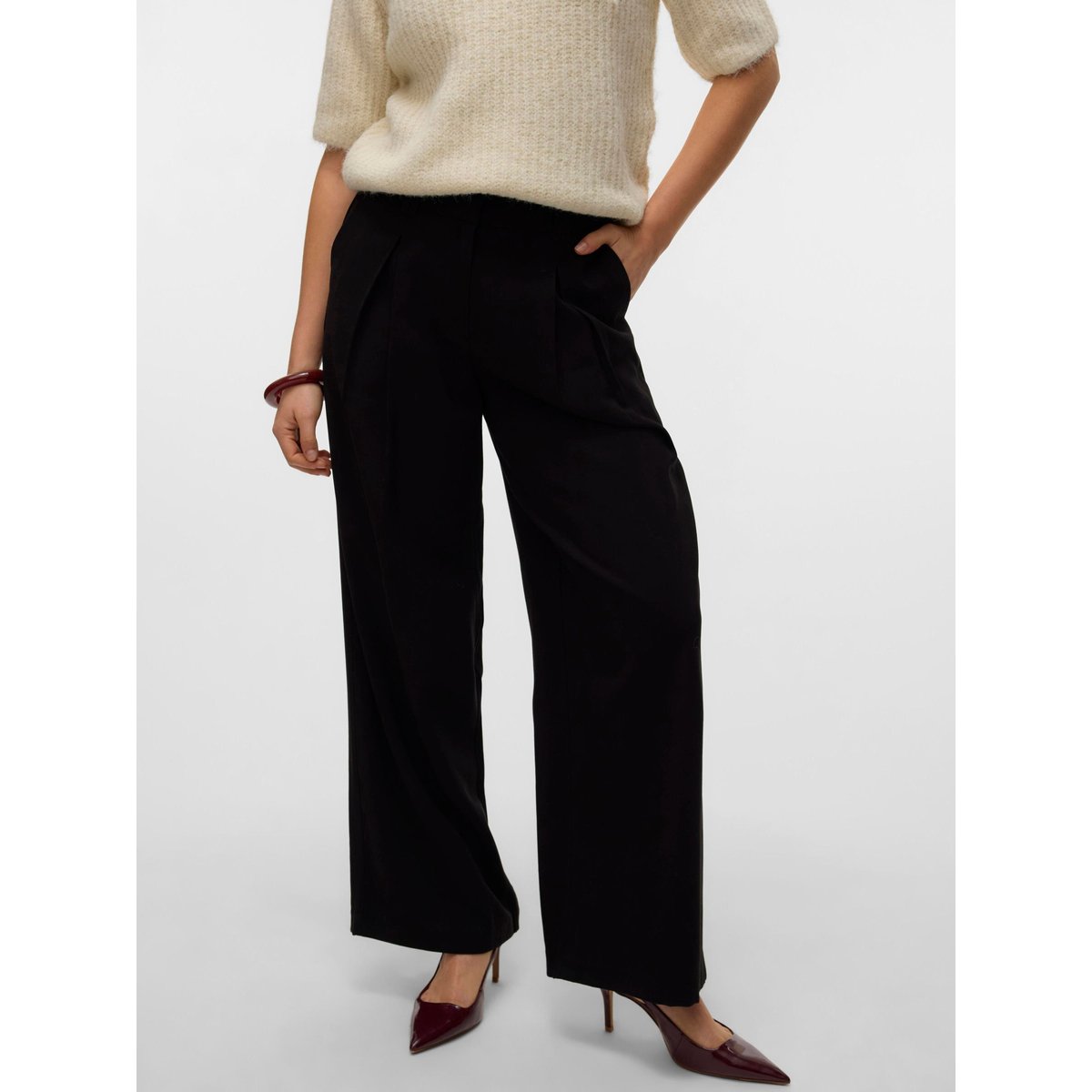 Pantalon noire - black, VERO MODA