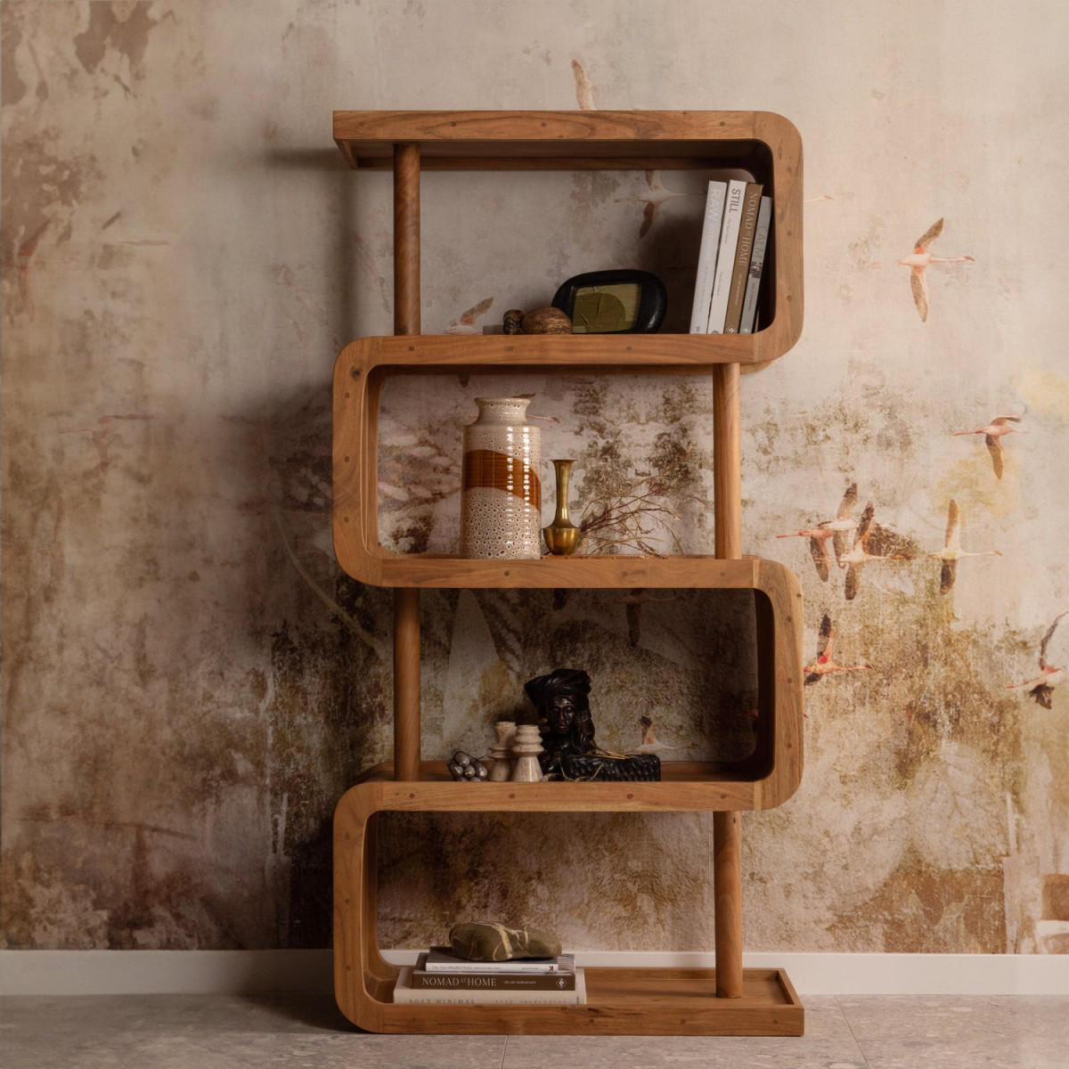 Etagère en bois RATTLE - RATTLE marron, WOOOD