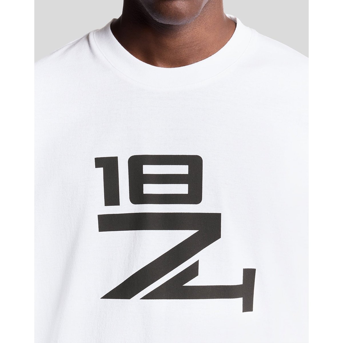 T-shirt lounge graphique blanc, LYLE & SCOTT