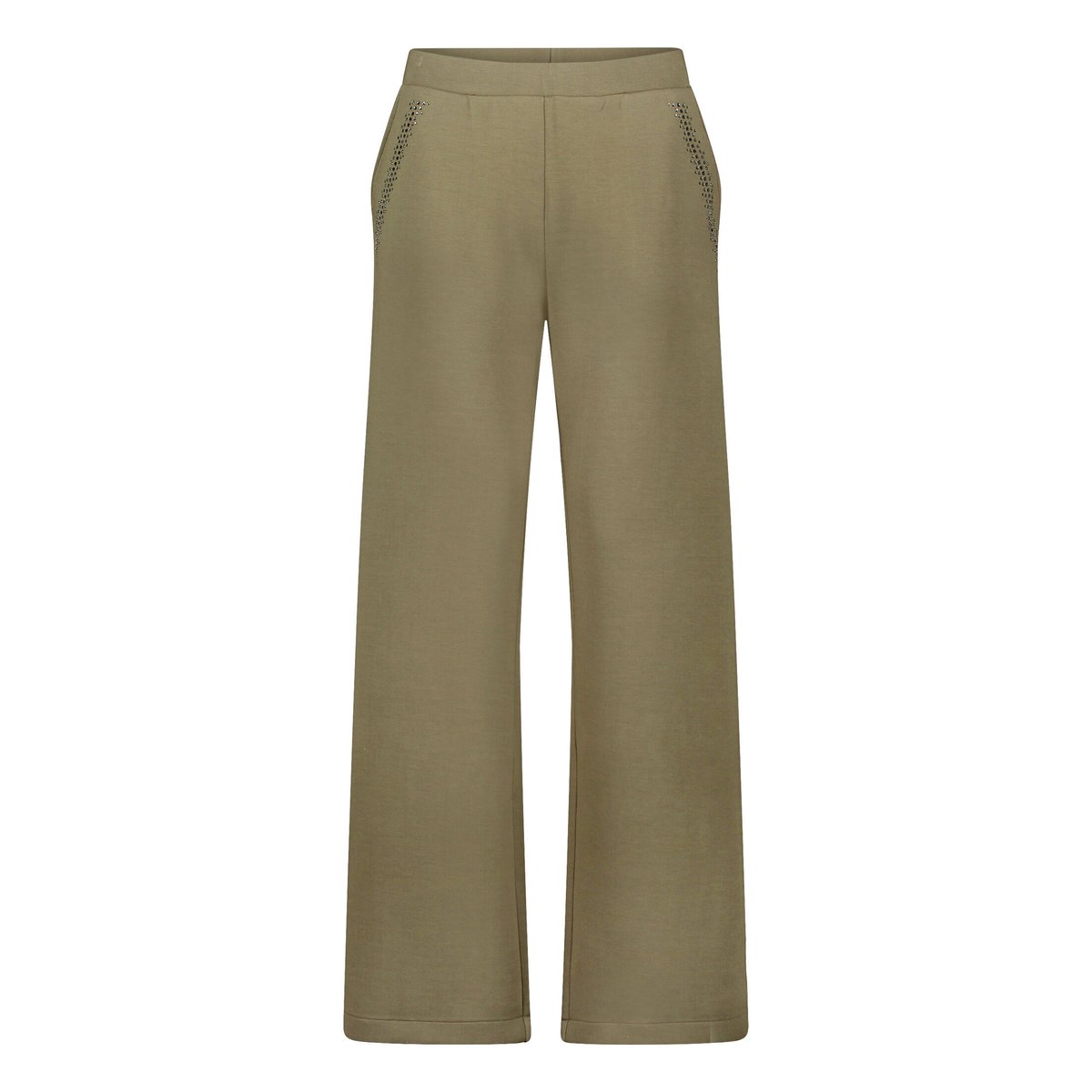Pantalon à enfiler à poches extérieures dusty olive, BETTY BARCLAY