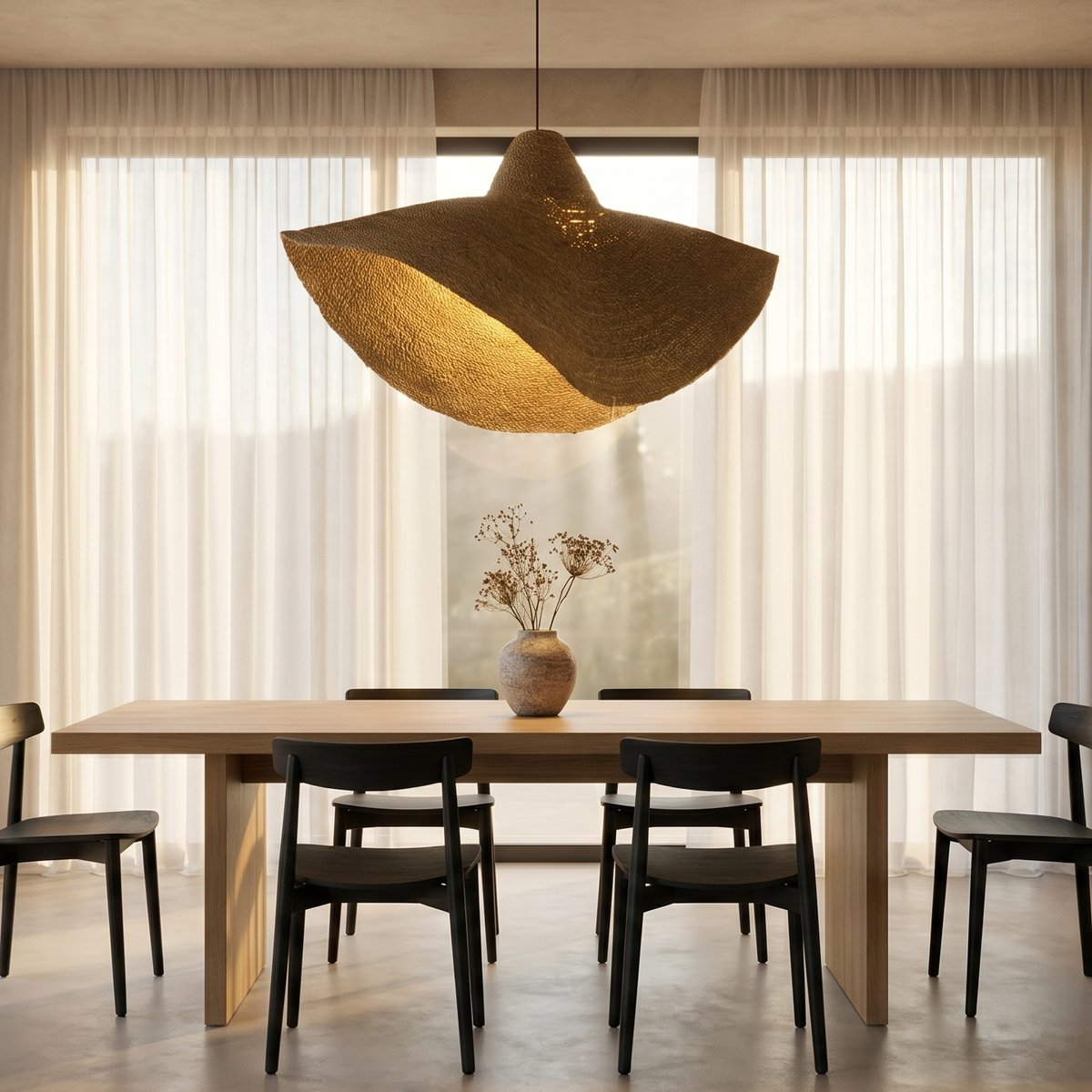 Abat-jour seul KLEIA beige, LUMISKY
