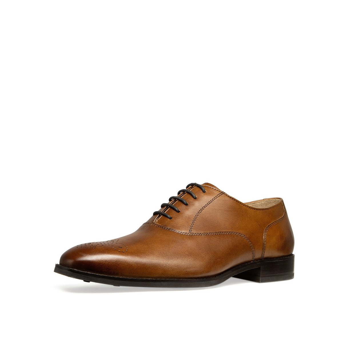 Richelieu JERSEY marron patiné, FINSBURY