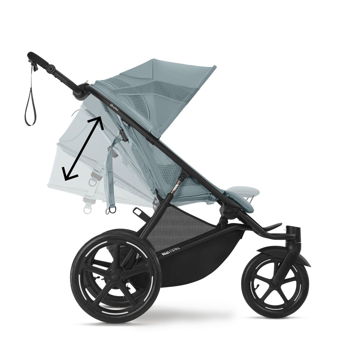Poussette Avi Spin 3 roues stormy blue, CYBEX