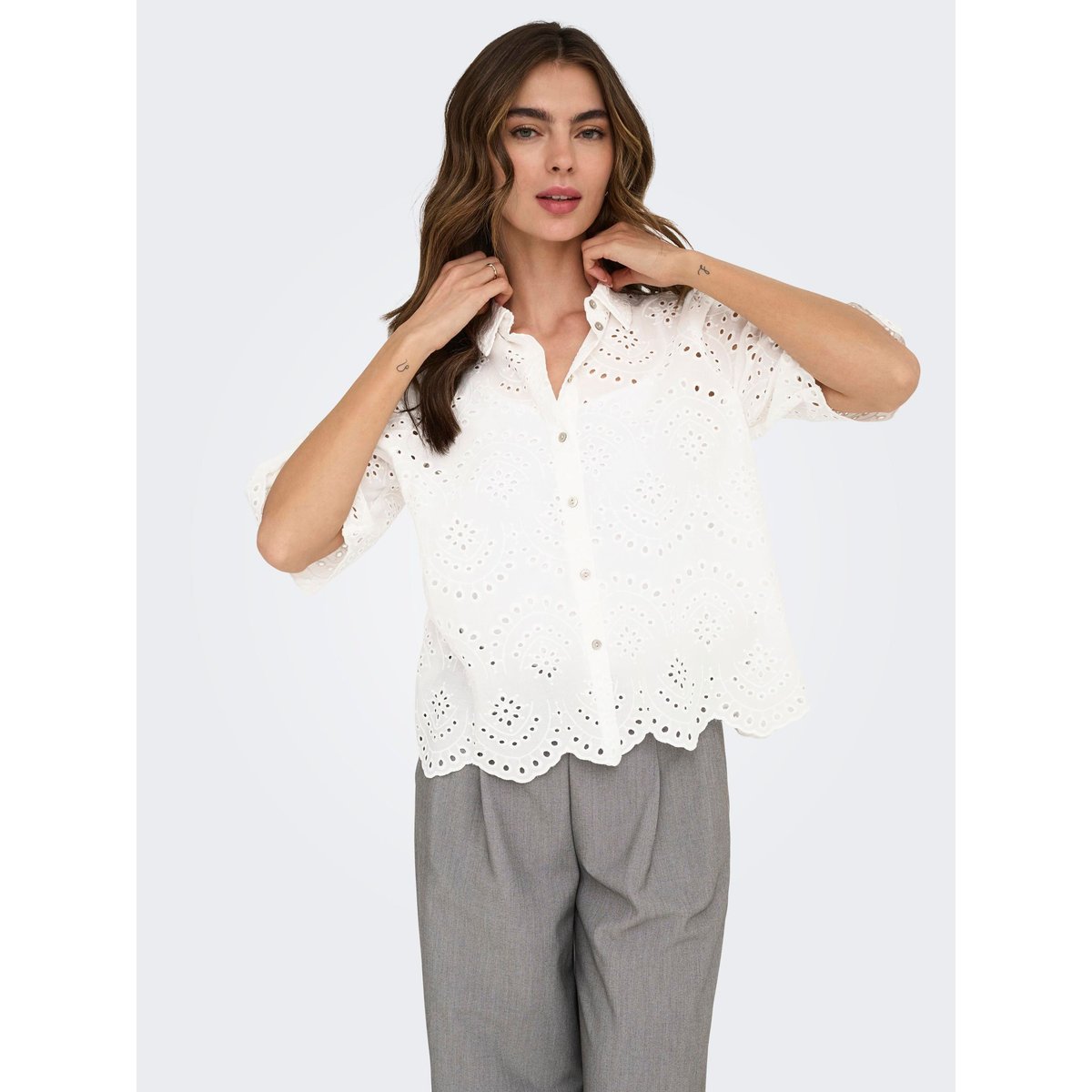 Chemise cloud dancer, ONLY
