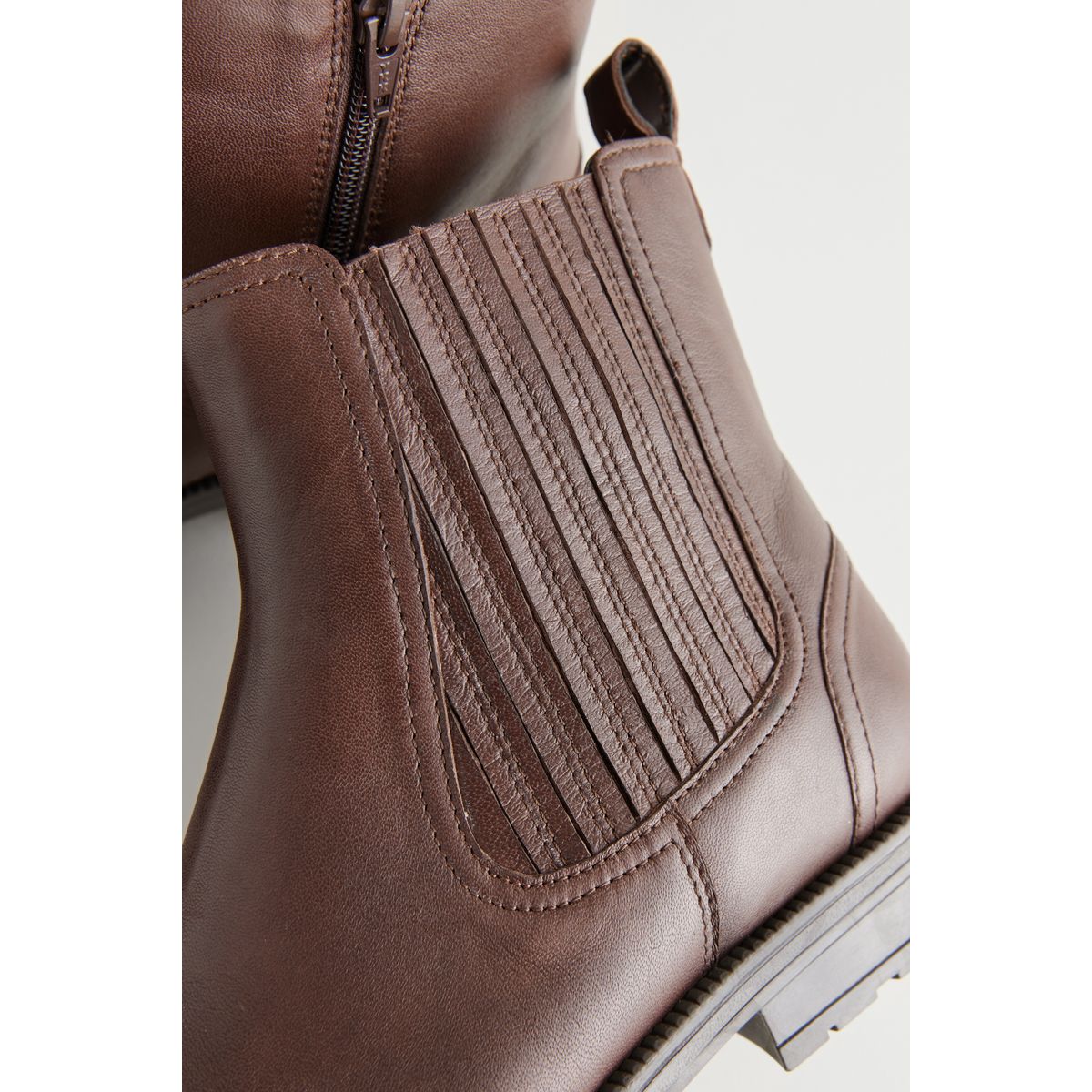 Bottines chelsea coupe classique marron chocolat, NEXT