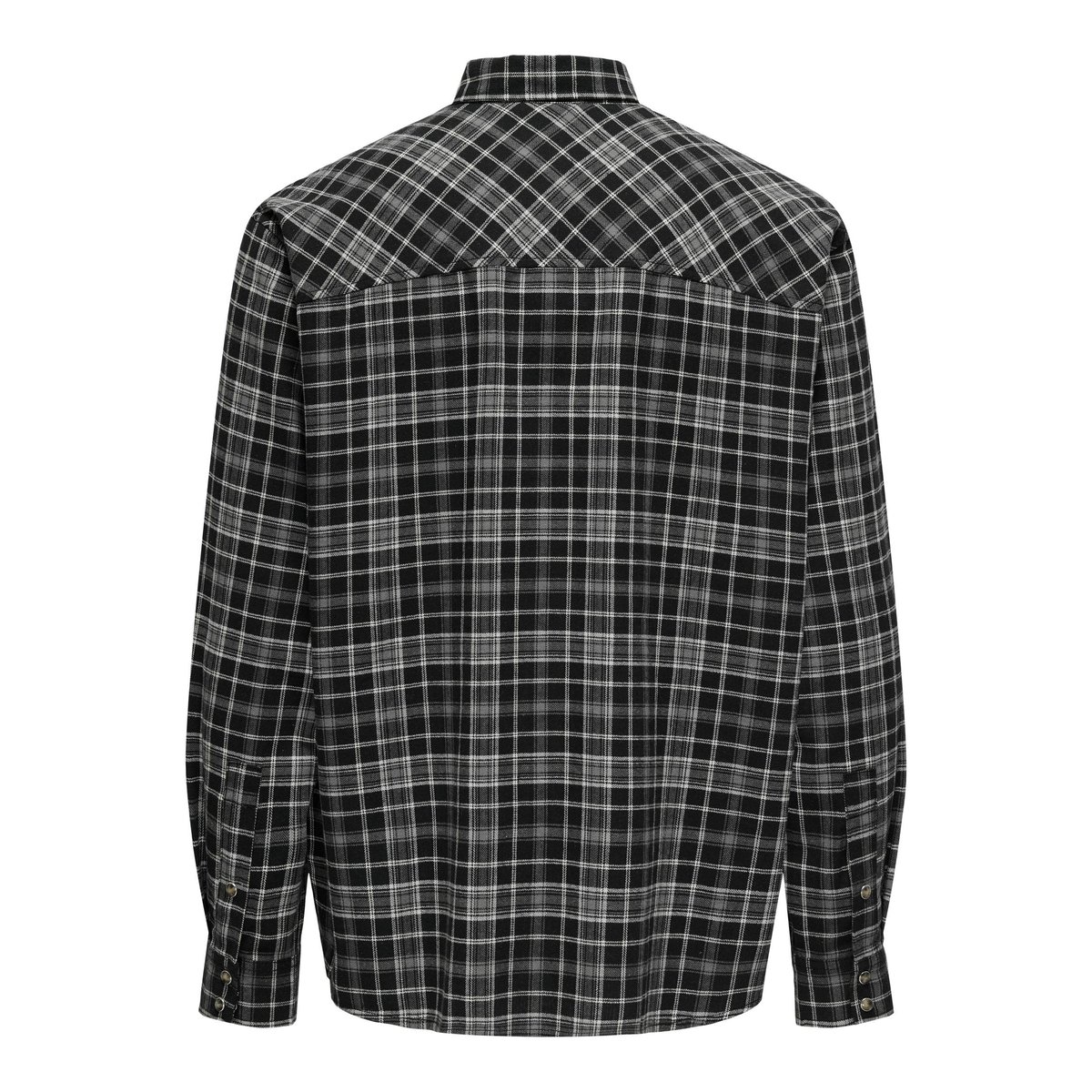 Chemise En Flanelle noire - black, ONLY & SONS