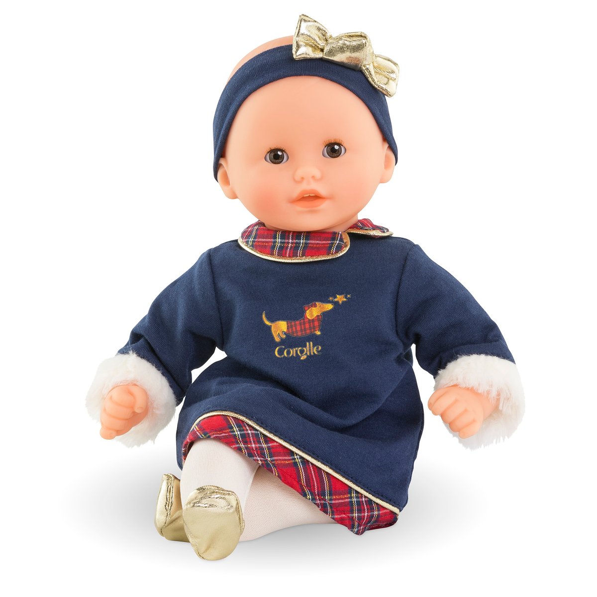 Poupon Bébé Calin Margaux Corolle en Fêtes couleur unique, COROLLE