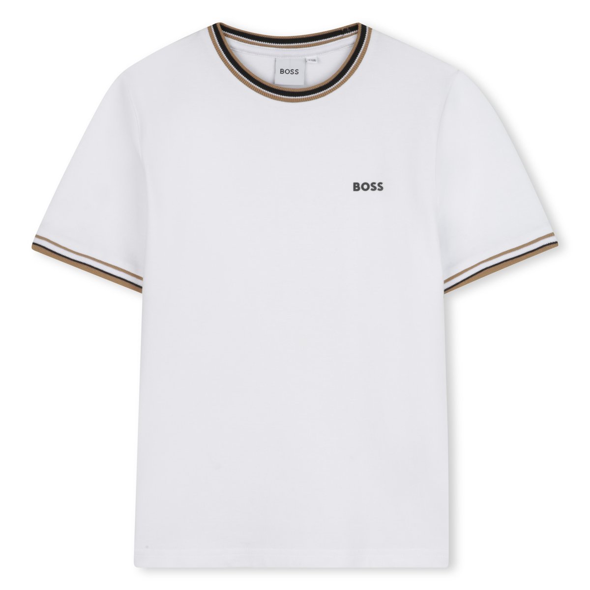 T-shirts à manches courtes blanc, BOSS KIDSWEAR