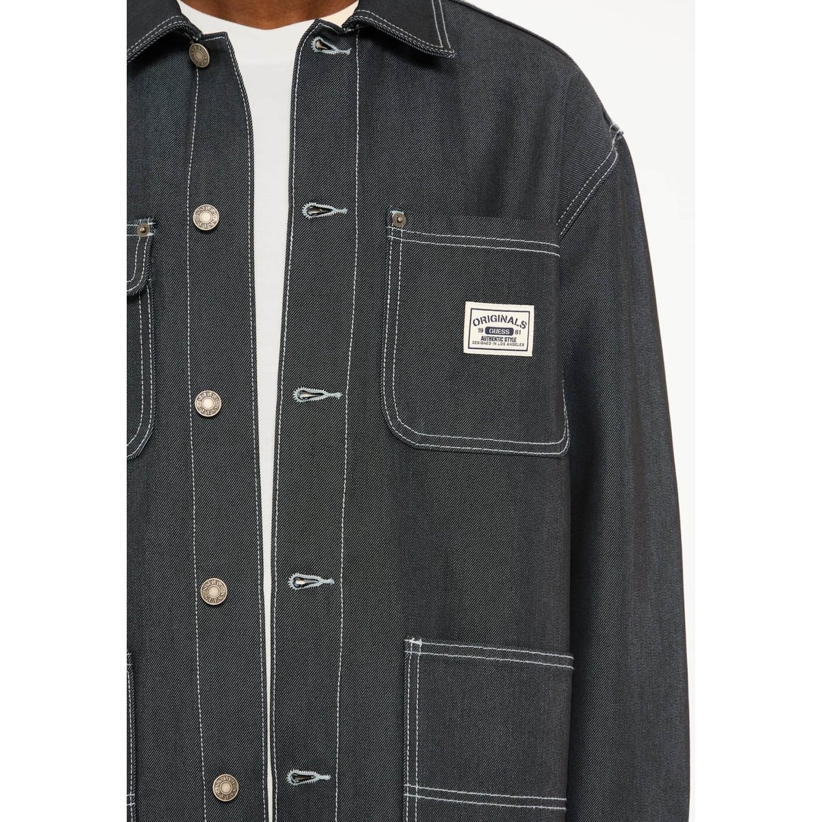 Veste De Travail bleu foncé, GUESS