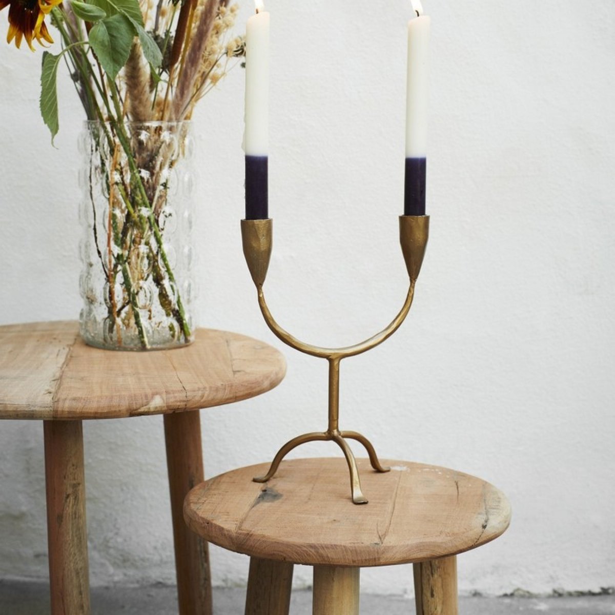 Table basse bois recyclé bois clair, MADAM STOLTZ