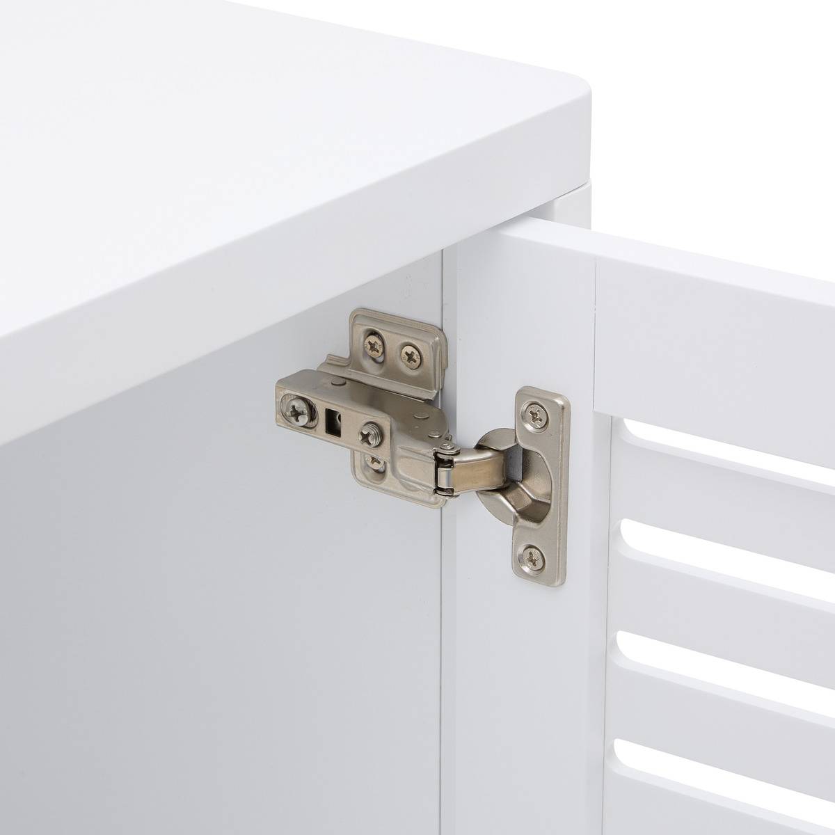 Meuble sous-lavabo carré avec portes OREA blanc, 5FIVE SIMPLY SMART