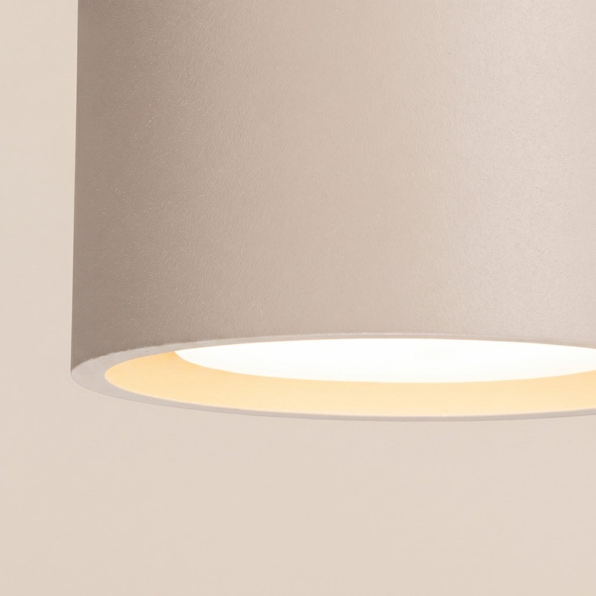 Plafonnier Aluminium Taupe Gx53 1 MODO taupe, EDEN