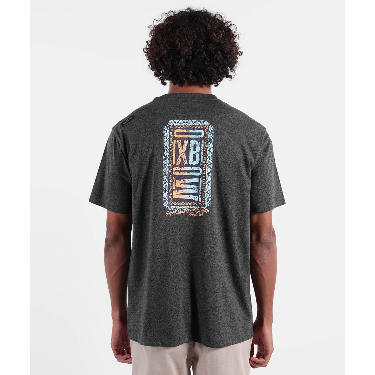 Tee-shirt manches courtes FOLK black, OXBOW