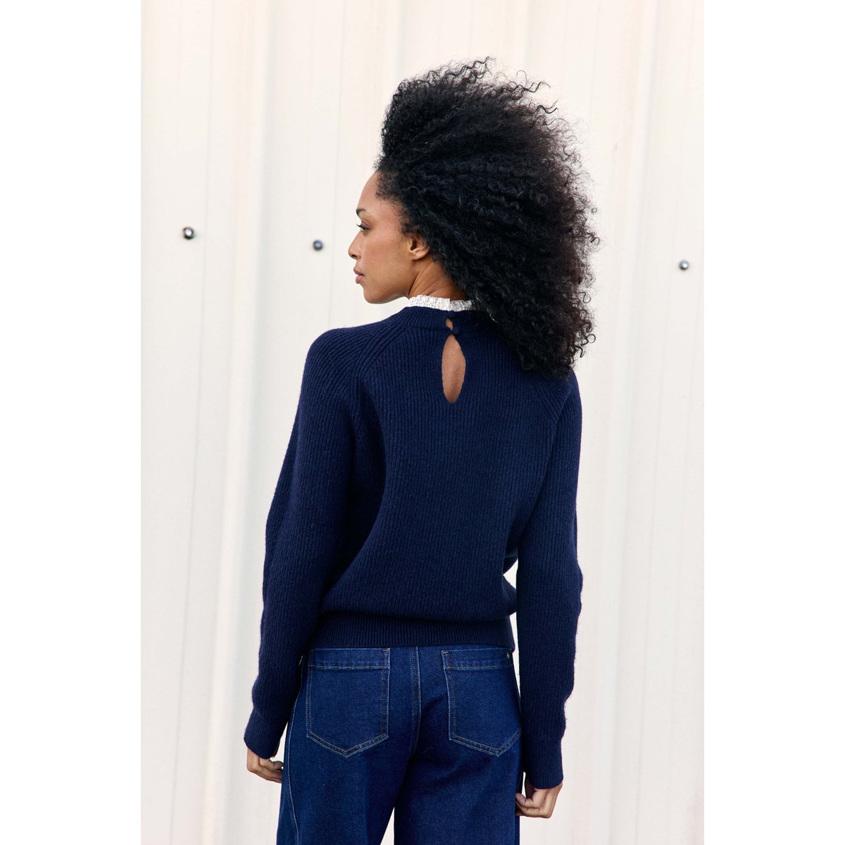 PULL uni MALVA 25-marine, LA PETITE ETOILE