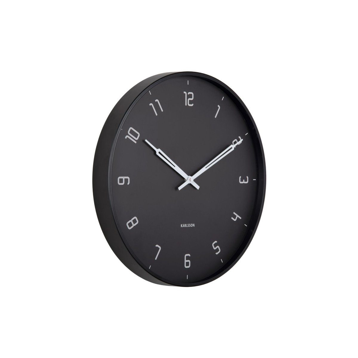 Horloge Murale Le fer STARK noir, KARLSSON