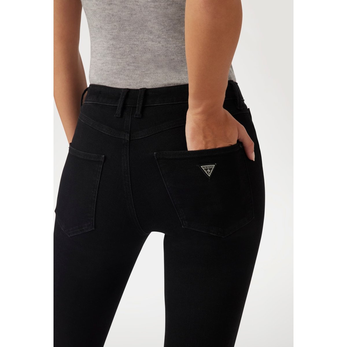 Jean Skinny 1981 noir, GUESS