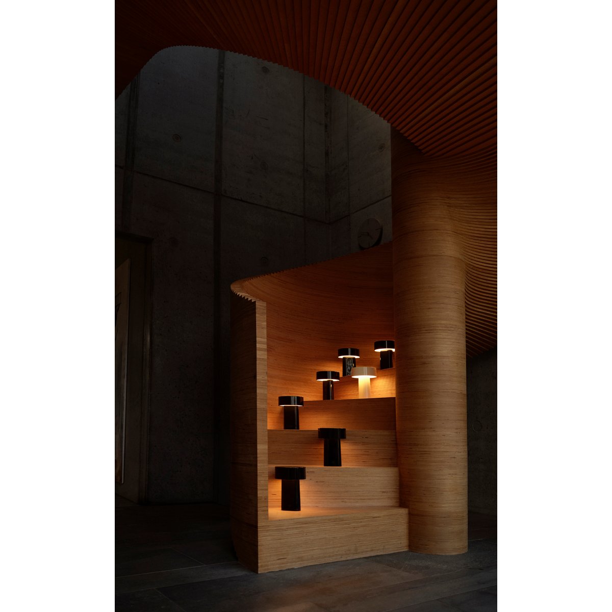 Lampe OBLONG noir, ZONE DENMARK