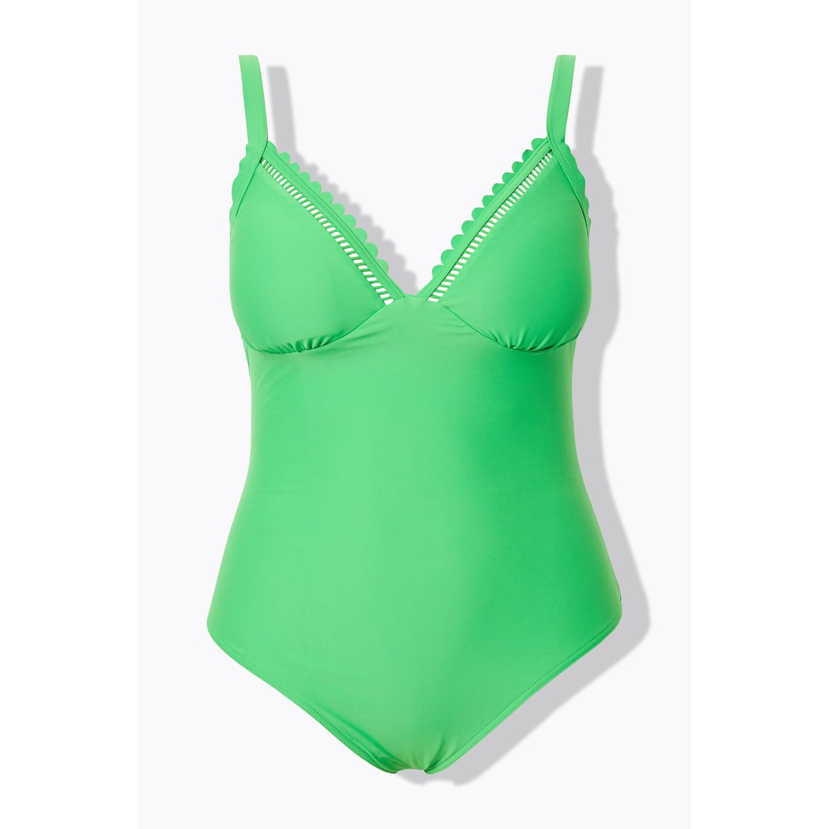 Maillot de bain à bonnets souples vert gazon, STUDIO UNTOLD