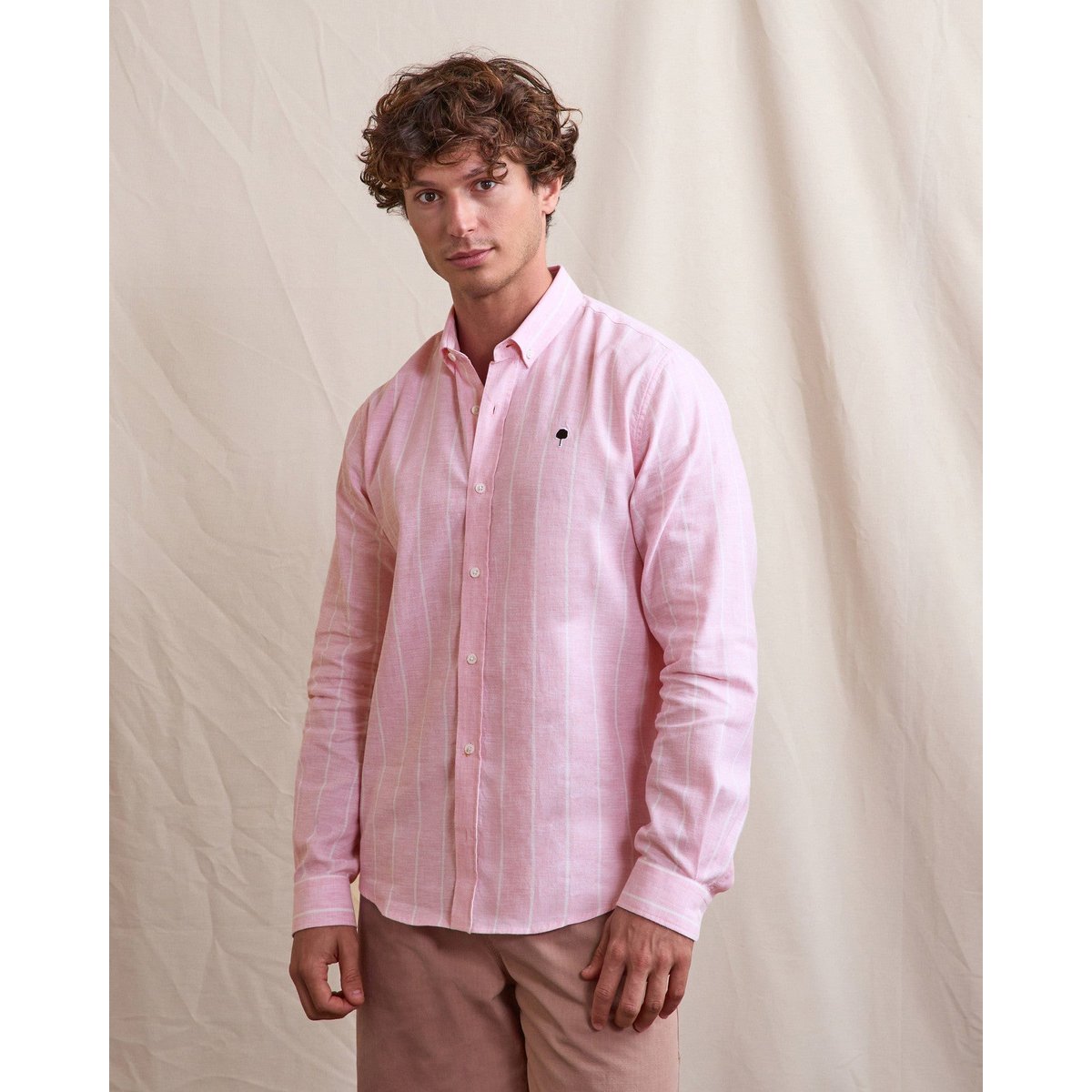 Chemise IVOY rose, FAGUO
