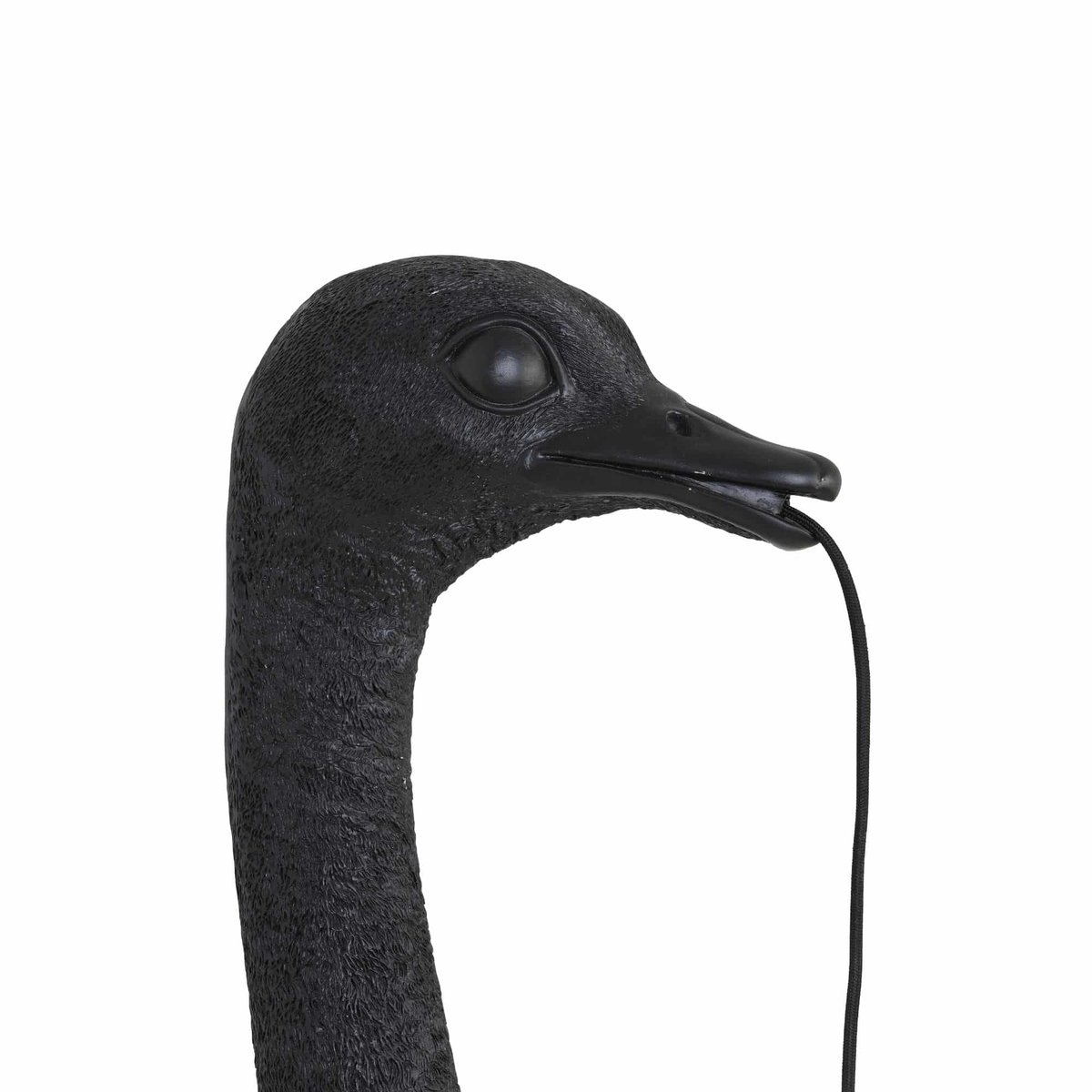 Lampe Murale Plastique OSTRICH noir, LIGHT & LIVING