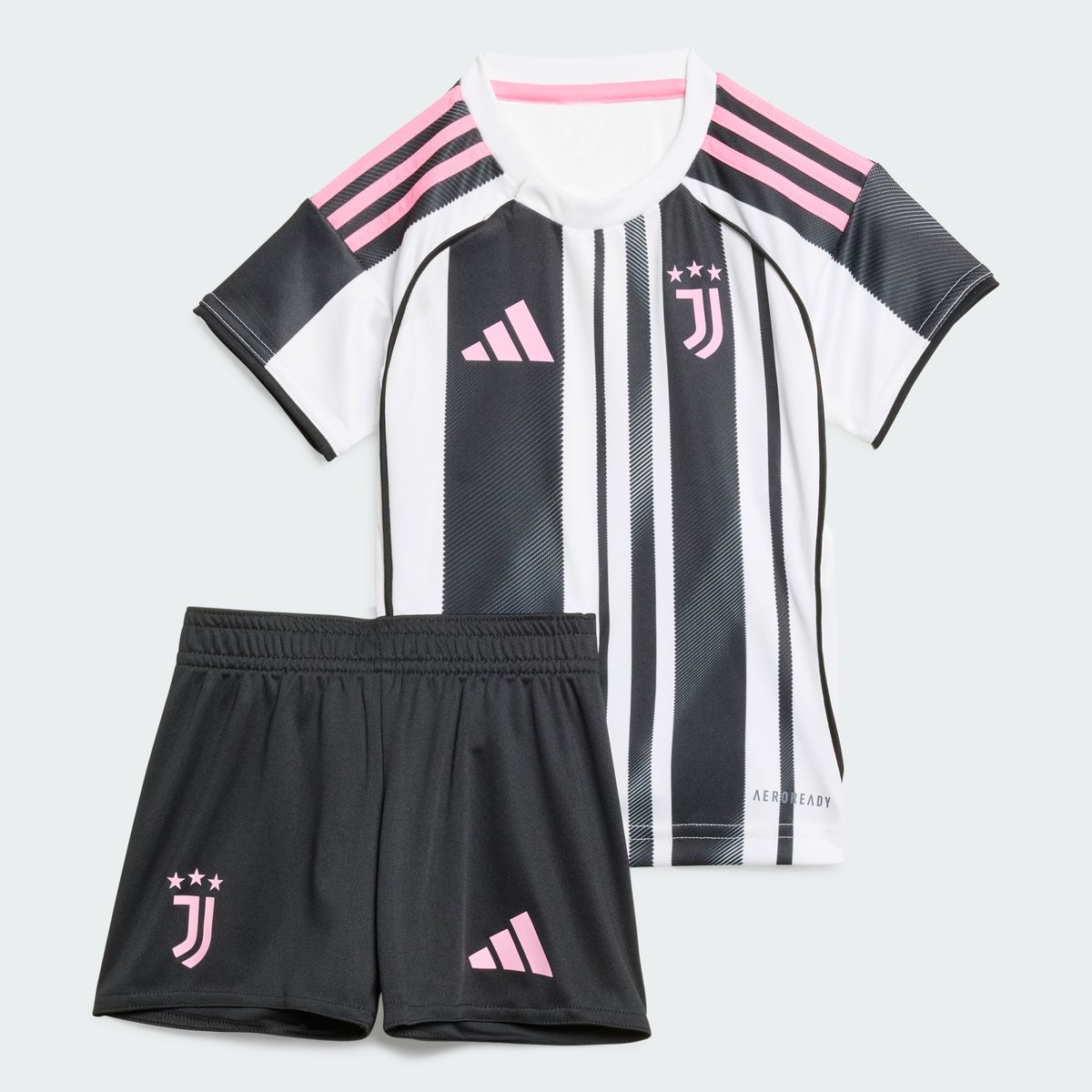 Ensemble Bébés Domicile Juventus 25/26 Enfants Ensemble Bébés Domicile Juventus 25/26 Enfants white / black, adidas Performance