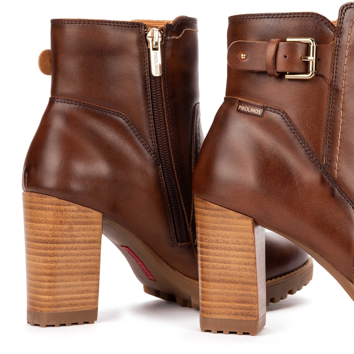 Lederstiefeletten, hoher Absatz, CONNELLY leder, PIKOLINOS